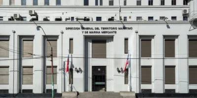 Bâtiment de DIRECTEMAR à Valparaíso – photographie d’archives de 2020