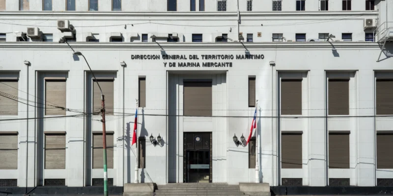 Bâtiment de DIRECTEMAR à Valparaíso – photographie d’archives de 2020